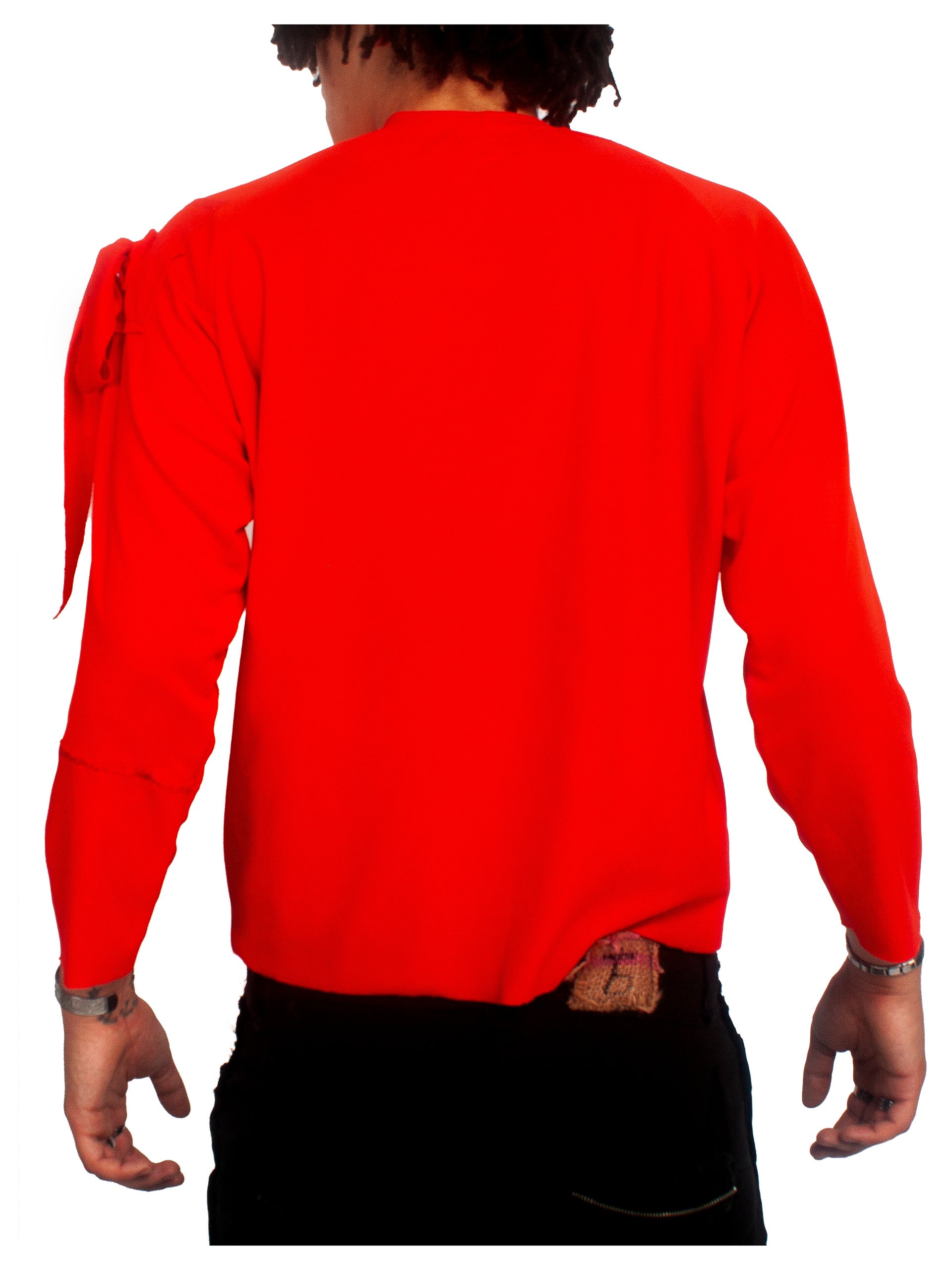 RAGLAN TEE L - BOW - RED product image (2)