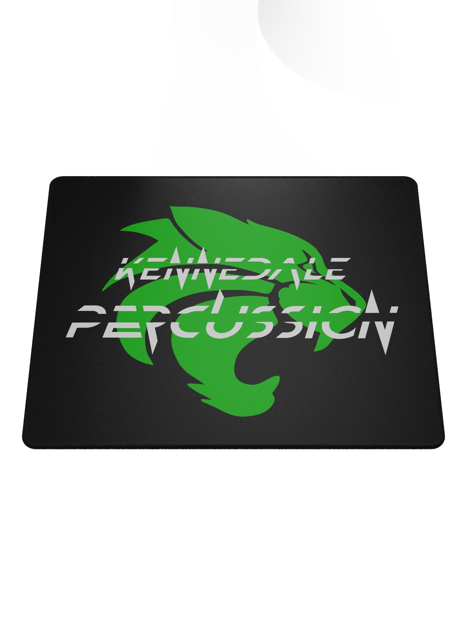 Gaming Mouse Pad with Kennedale Percussion Logo product image (1)