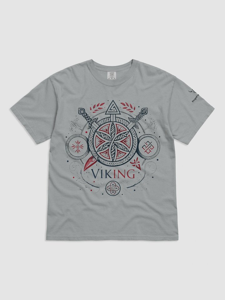 Forged In Valhalla: Emblem of the Eternal Viking Tee product image (34)