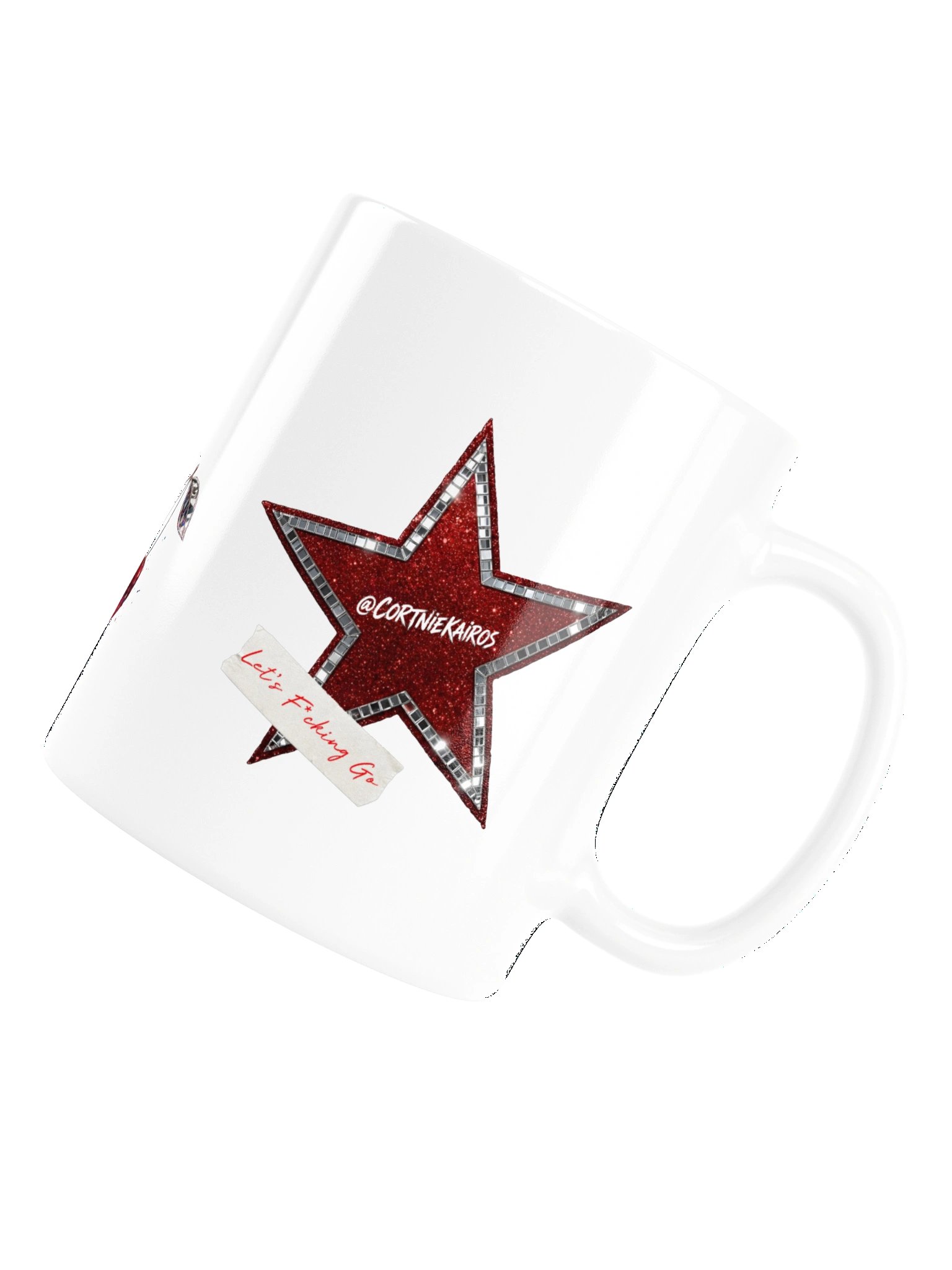 Outrageous Disco Cherry Star Mug product image (6)