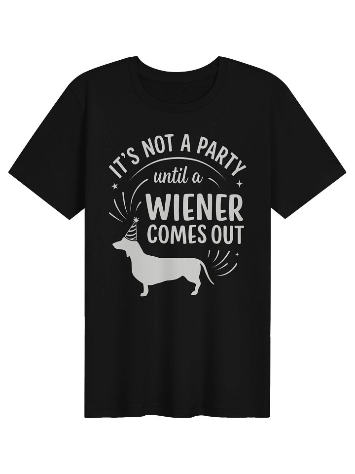 No Wiener No Party tshirt product image (1)