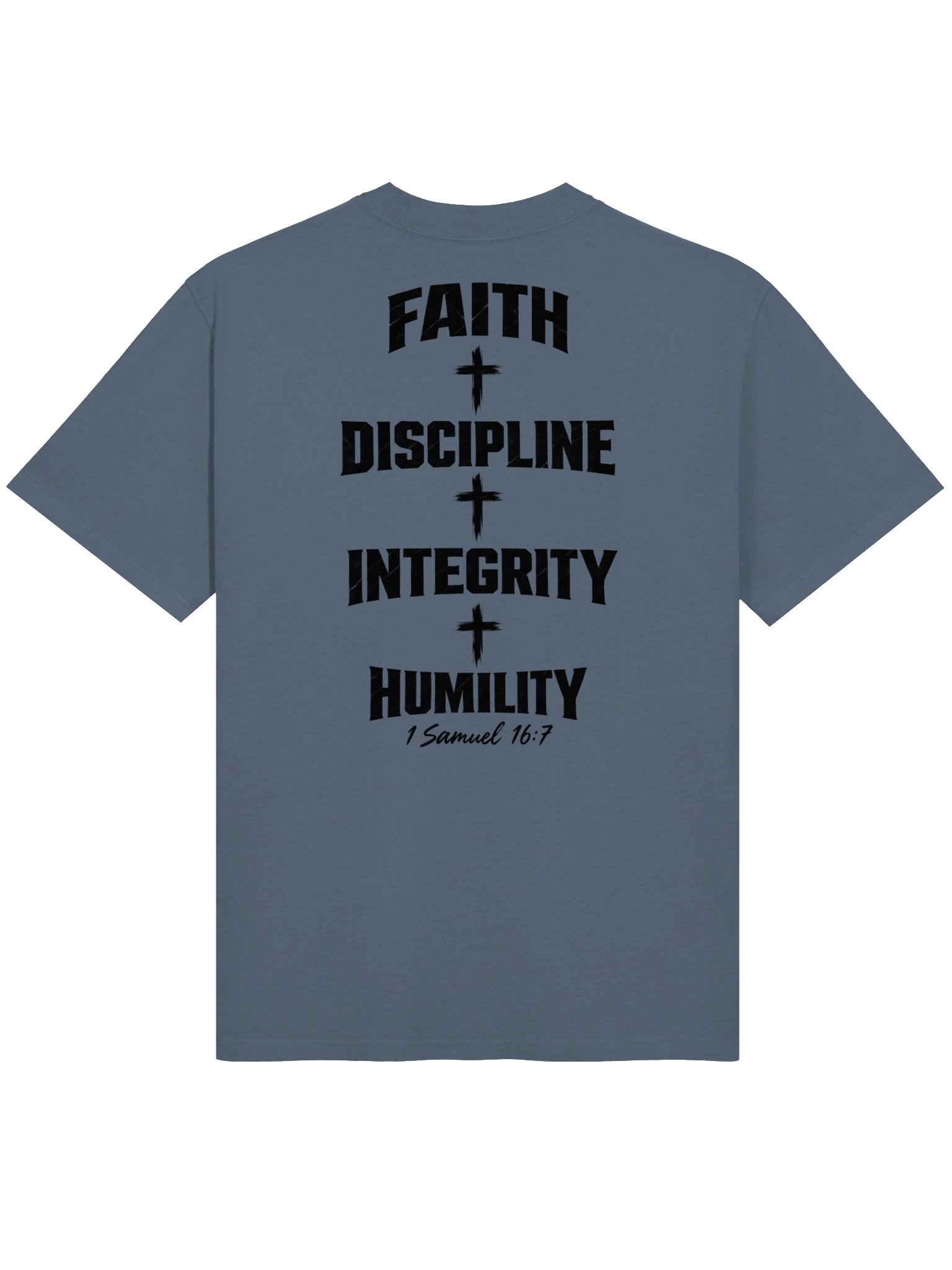 Strength Beyond Appearance Oversized Tee | 1 Samuel 16:7 product image (1)