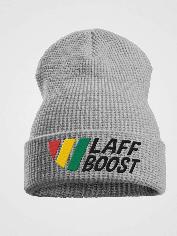 Laff Boost Beanie - Black Text product image (1)