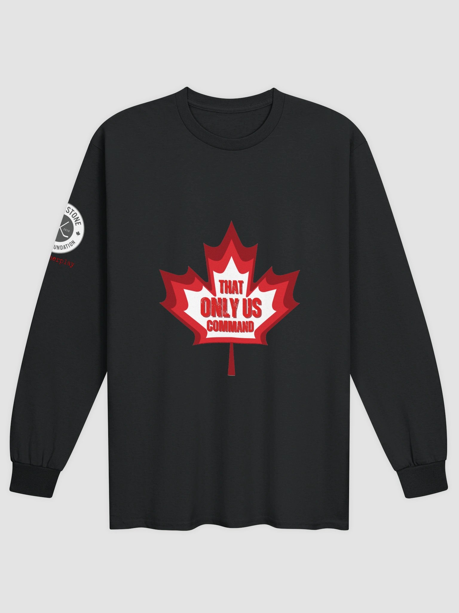 CK x GRINDSTONE "THAT ONLY US COMMAND" MAPLE LEAF LONG SLEEVE TEE product image (5)