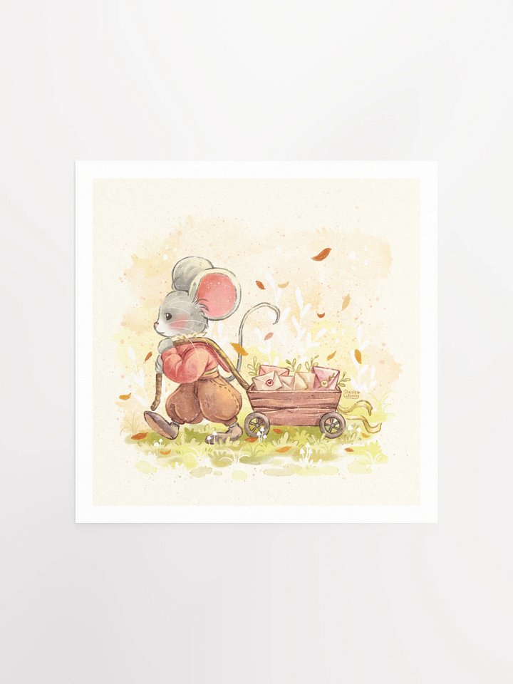 The Woodland Courier - Print 10x10 product image (1)