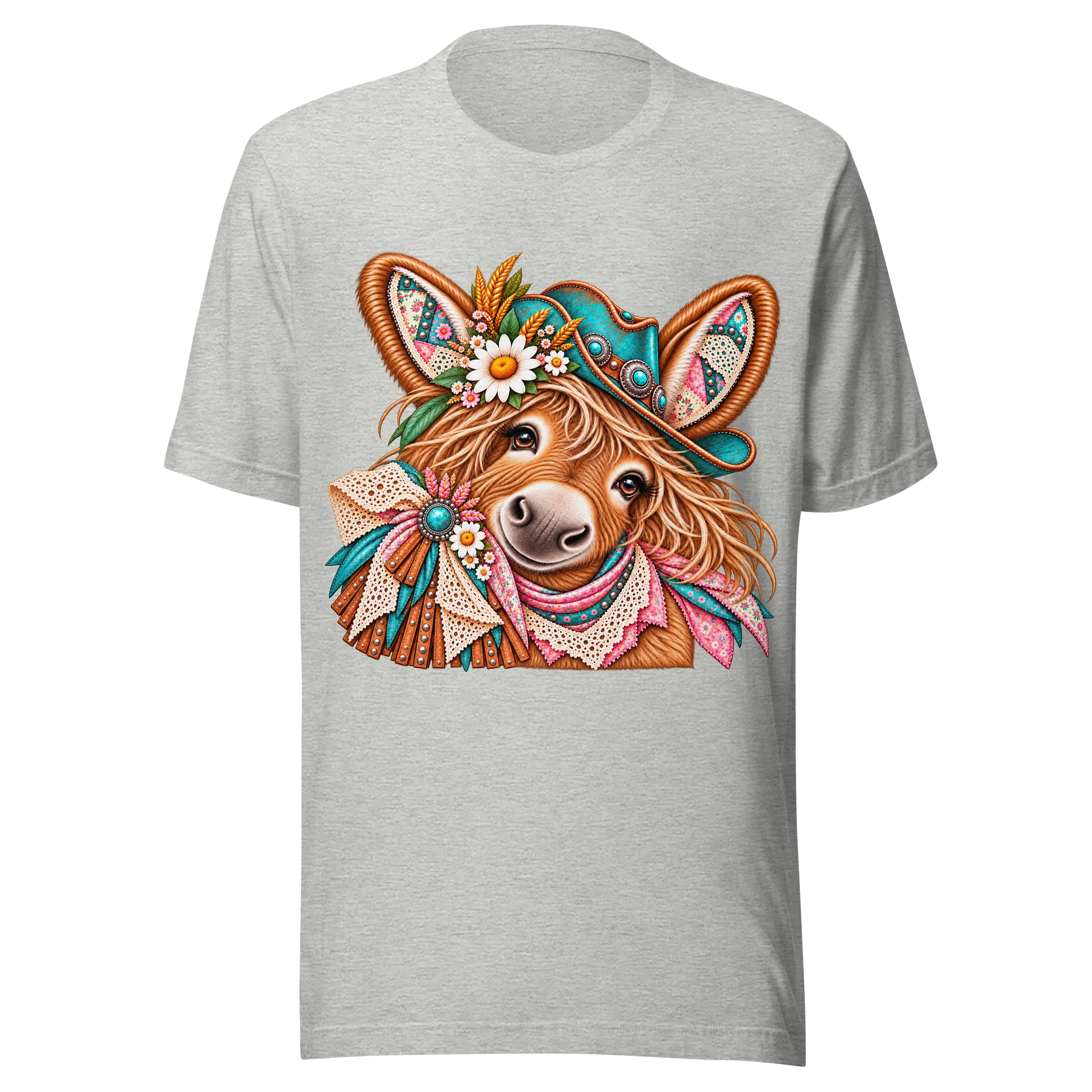 Lil’ Daisy Bloom Goes West — Patchwork Cowgirl Tee product image (31)