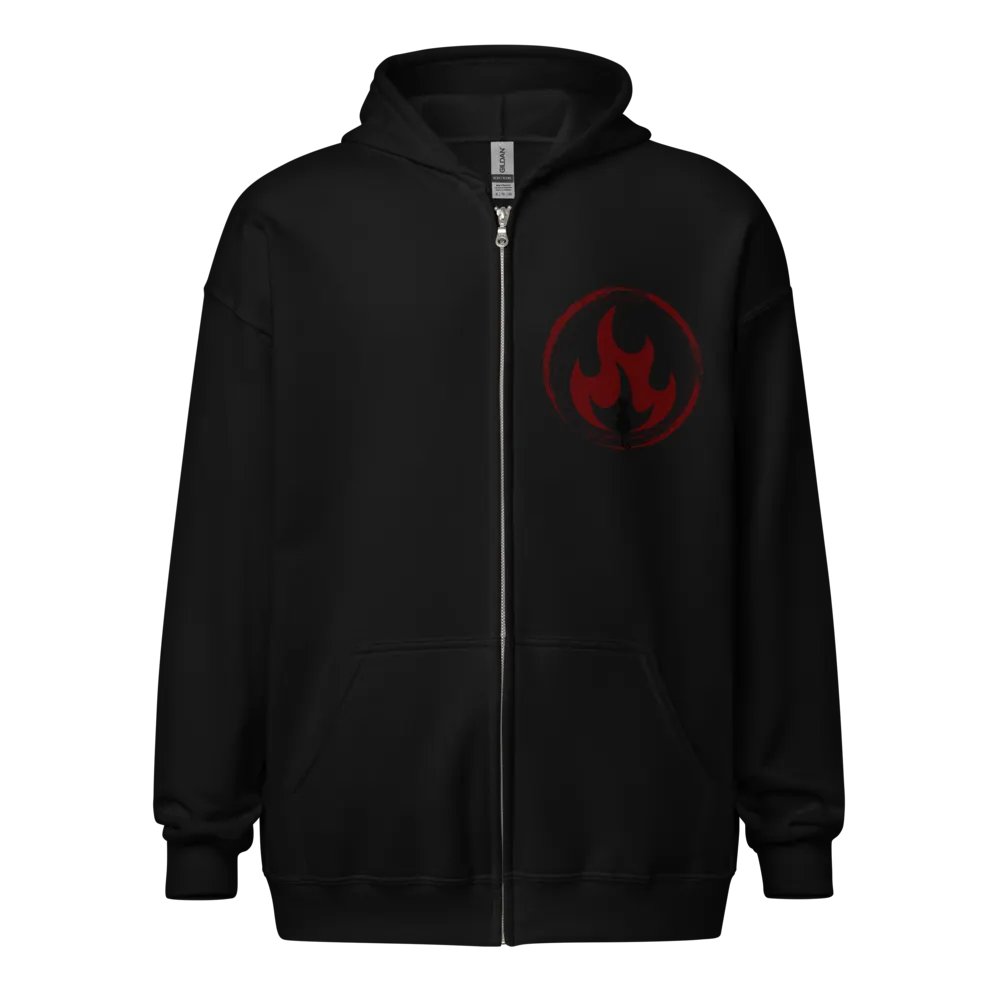 Flames Icon Zip Hoodie product image (1)