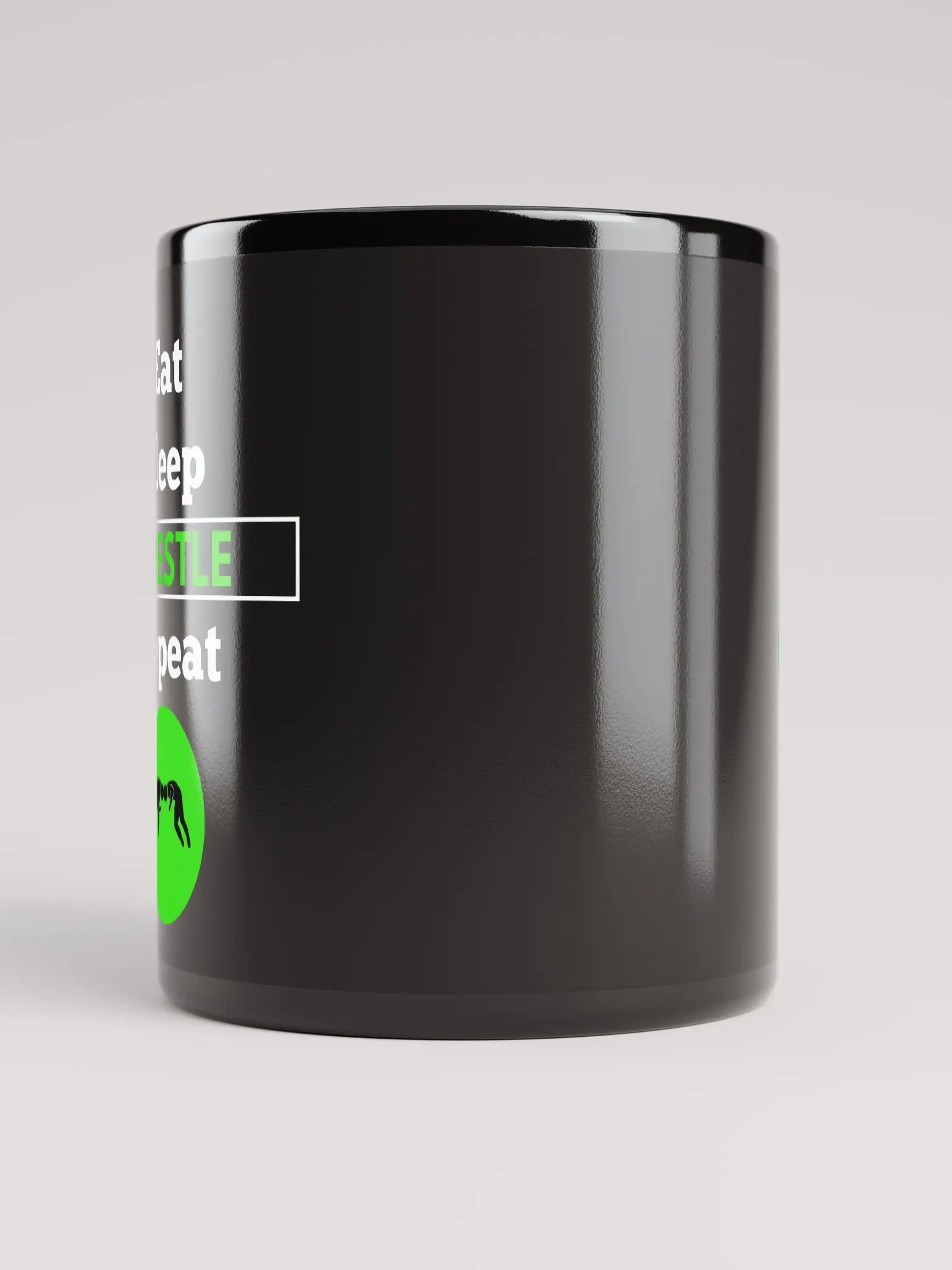 Eat Sleep WRESTLE Repeat Cup product image (5)