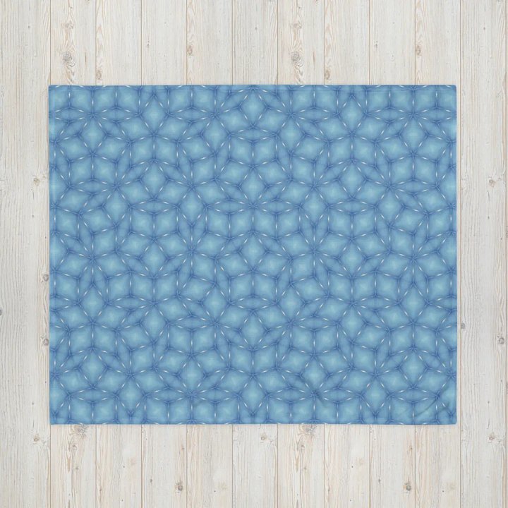 Floral Seamless Patterned Throw Blanket product image (1)
