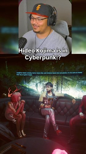 Chat told me @hideo_kojima was in Cyberpunk 2077 and I didn’t believe em till I saw it for myself!

Check out my full playthr...