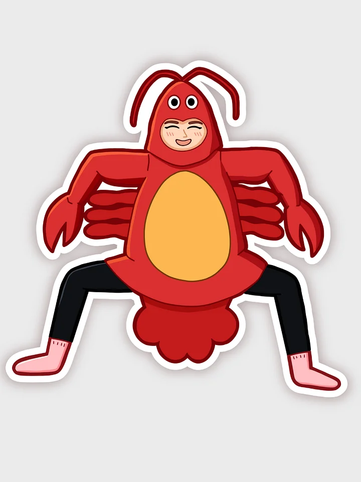 lobster leek sticker product image (1)