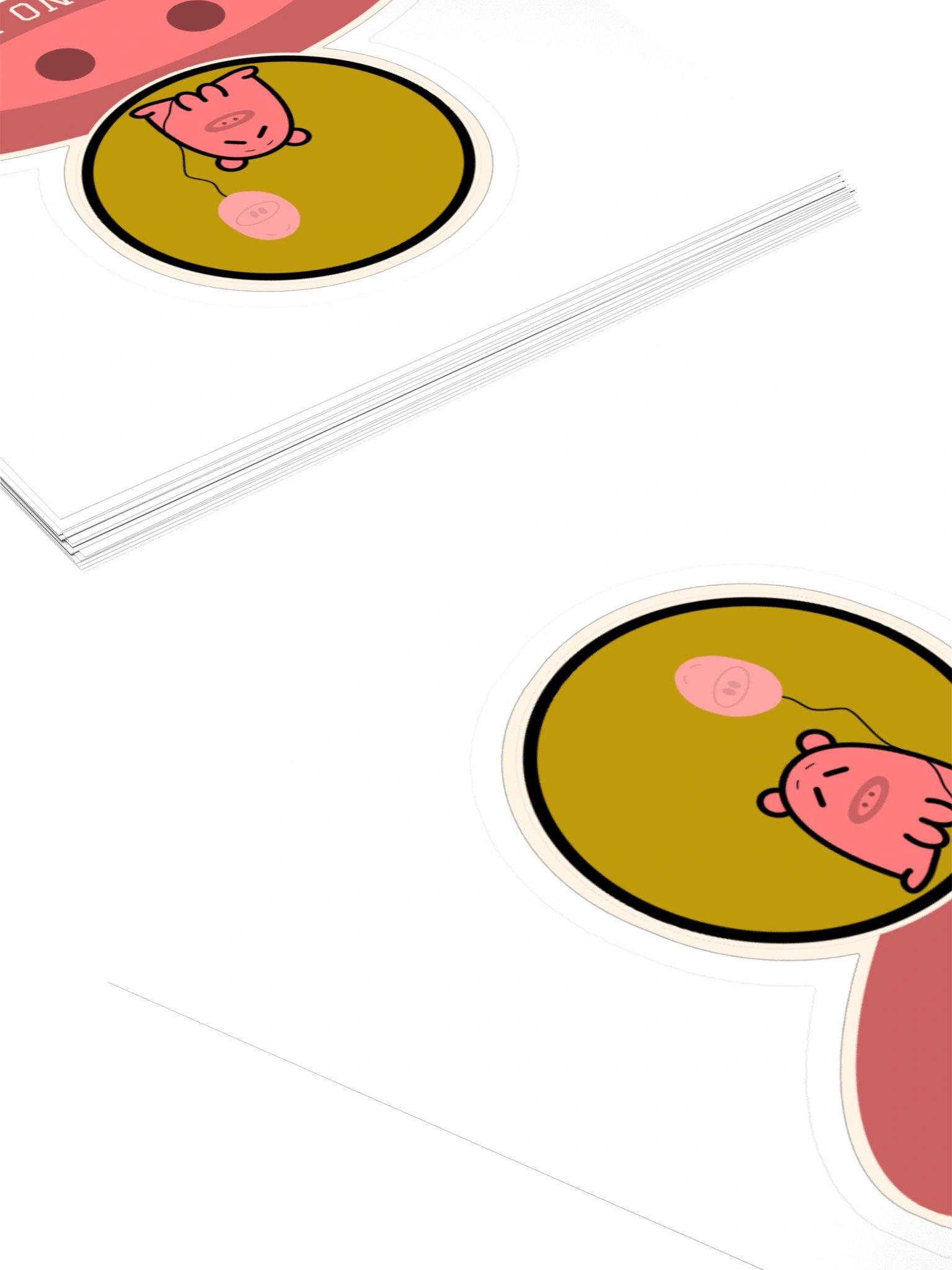 Balloono Pig Snout Sticker product image (11)