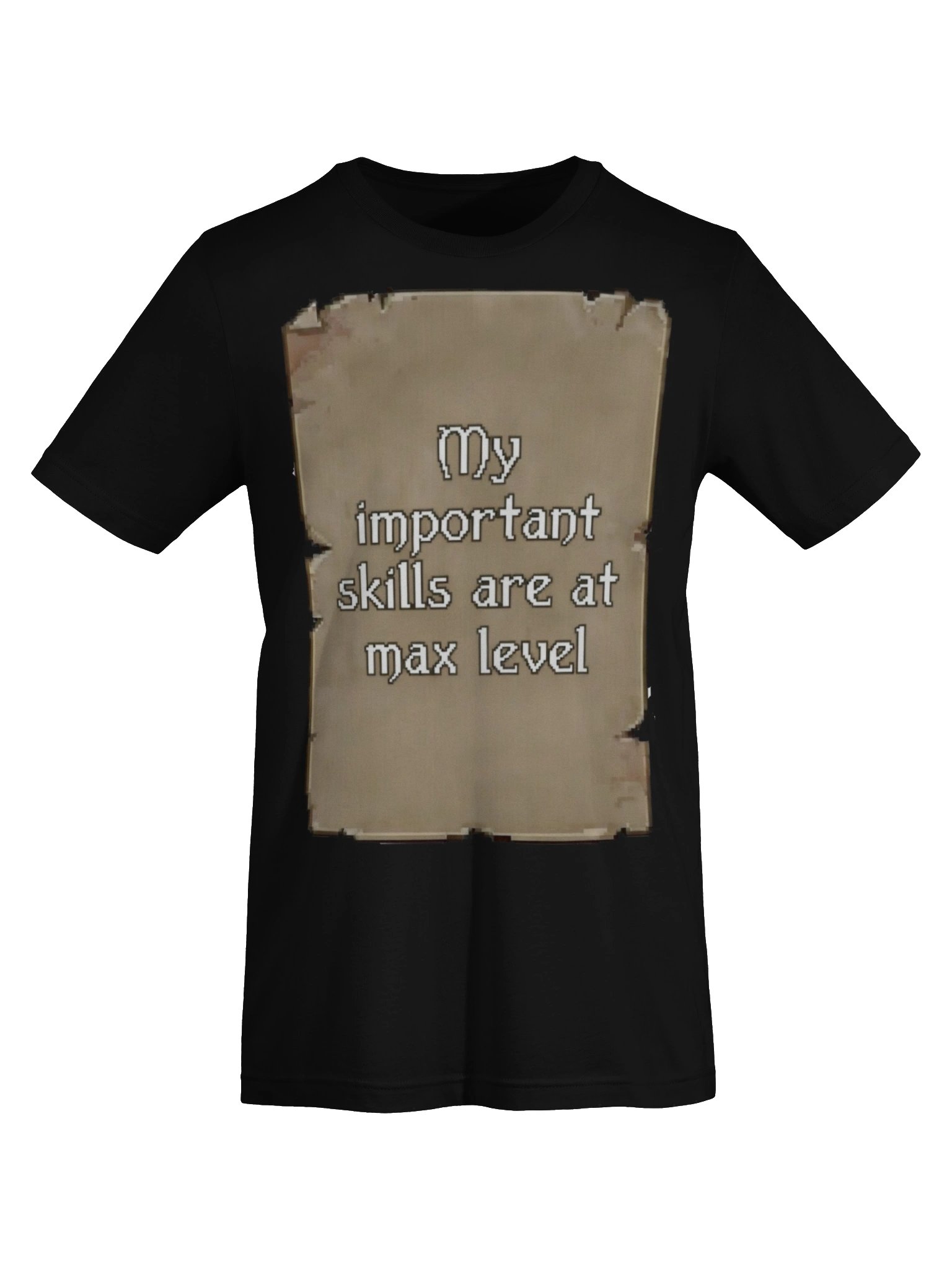 Max Skills(Skill tree on back) short sleeve T-Shirt product image (7)