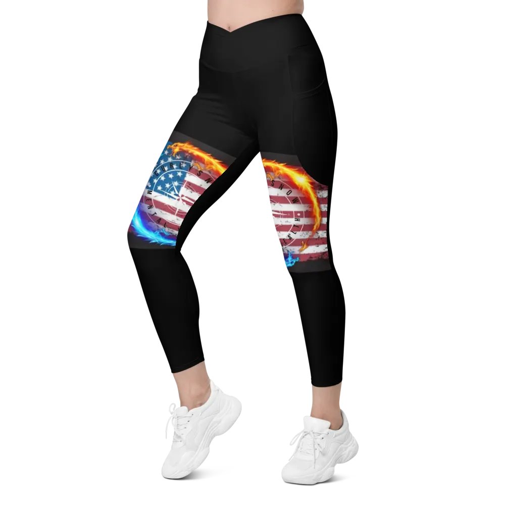 Leggings w pockets black product image (5)