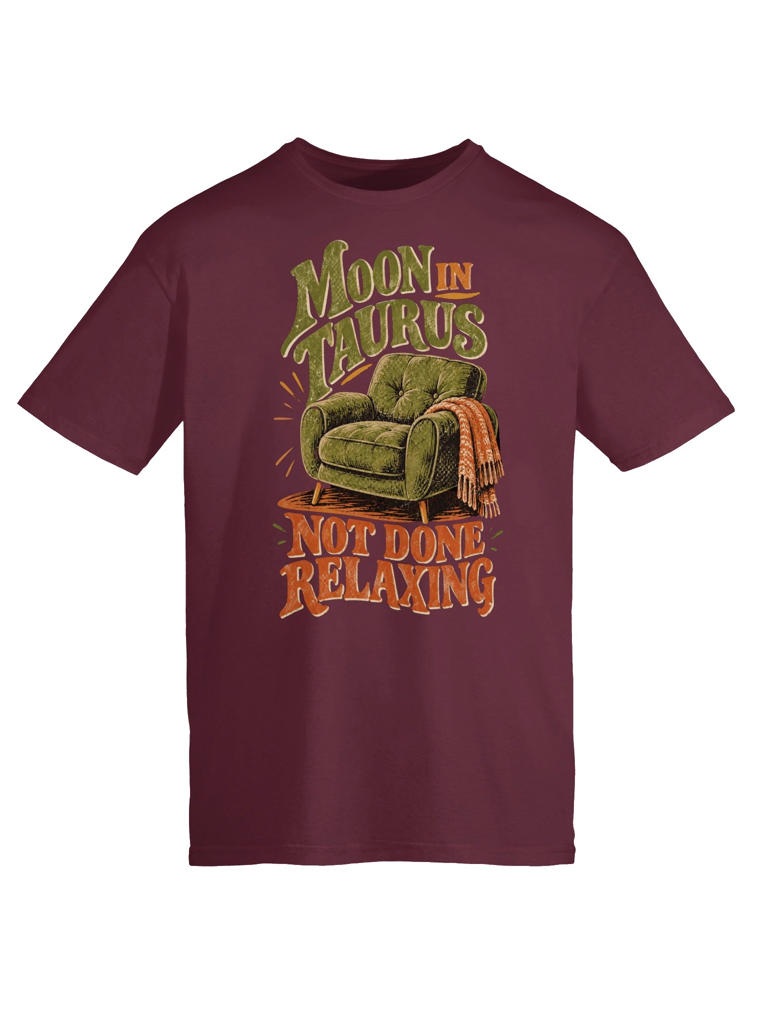 Moon in Taurus Not Done Relaxing Tee product image (5)