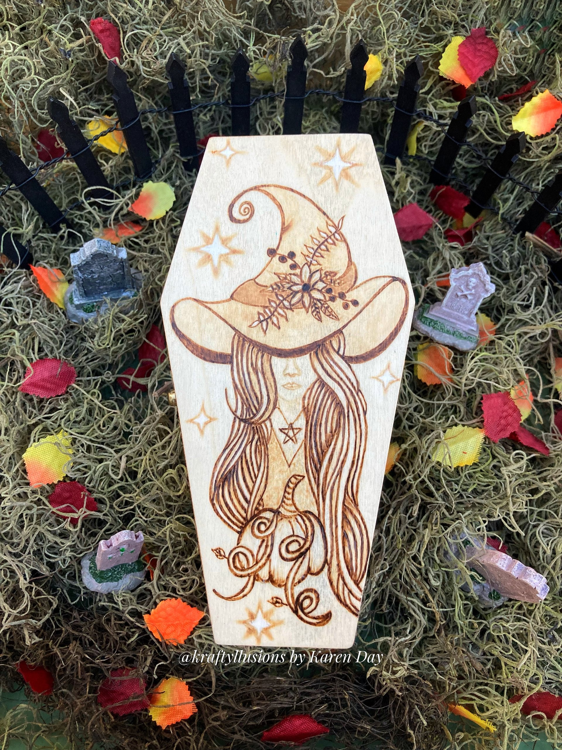 Witch Coffin Trinket Box product image (1)