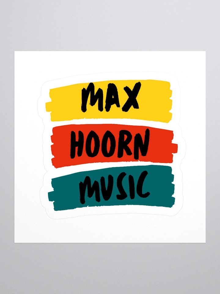 Max Hoorn Sticker product image (2)