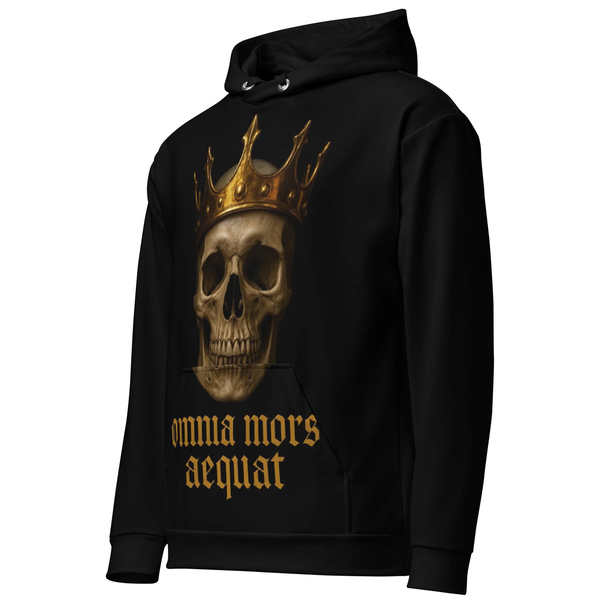 OMMA MORS AEQUAT “Death Makes all things Equal” Hoodie product image (3)