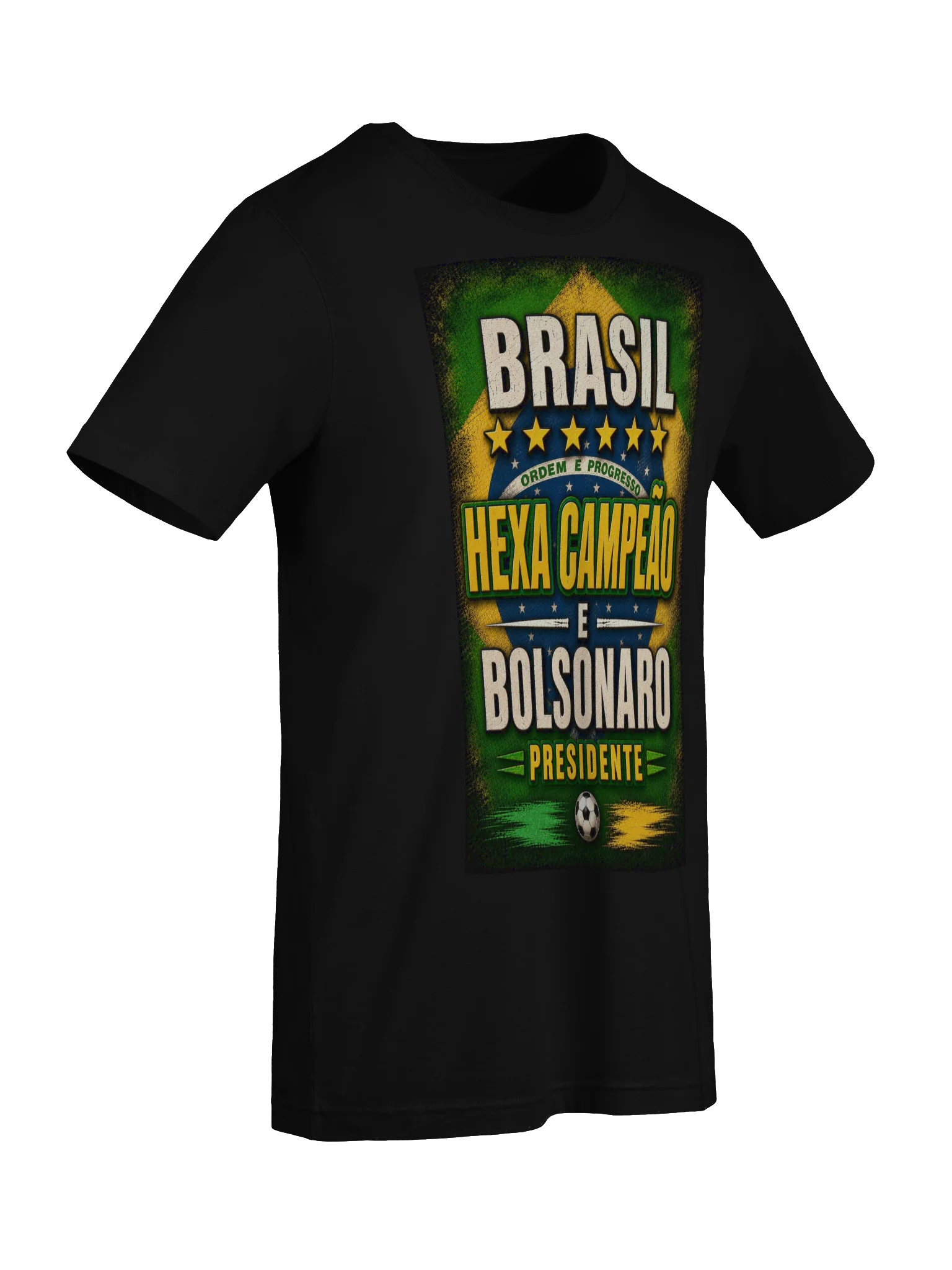Brasil Hexa Campeão Soccer Tee product image (69)