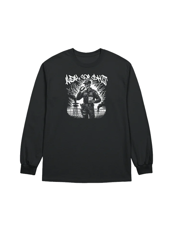 REAL COP SHIT LONG SLEEVE TEE product image (1)