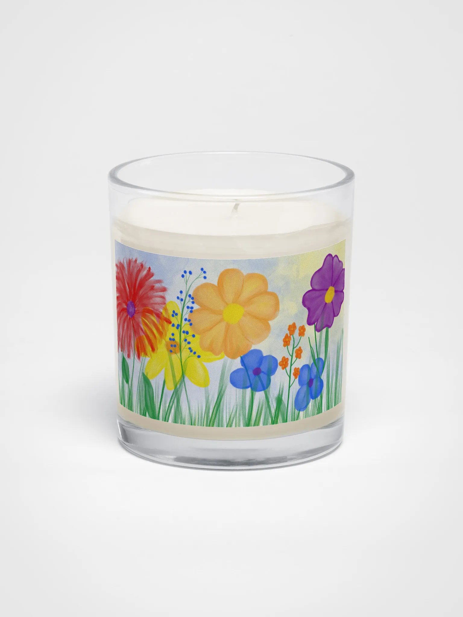 Rainbow Pride Garden Candle product image (1)