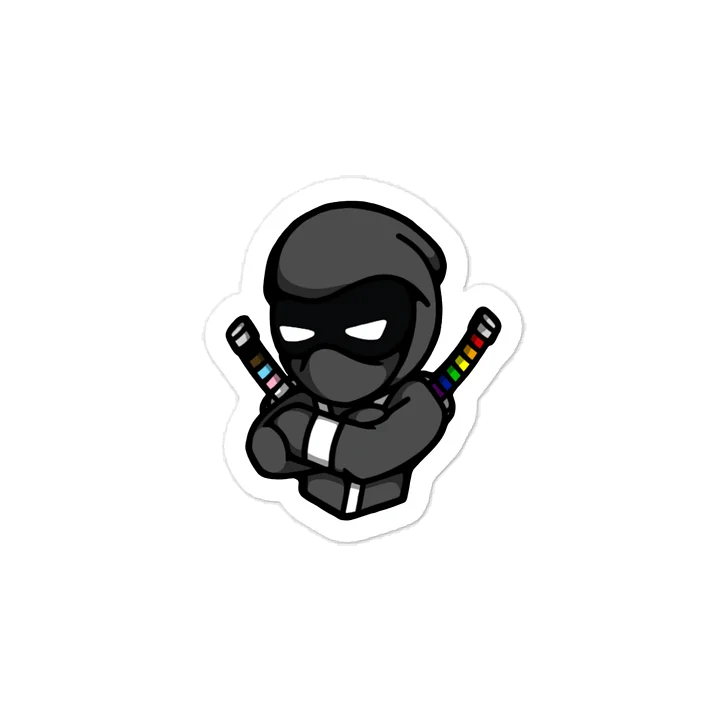 Shadow The Ninja Sticker product image (1)
