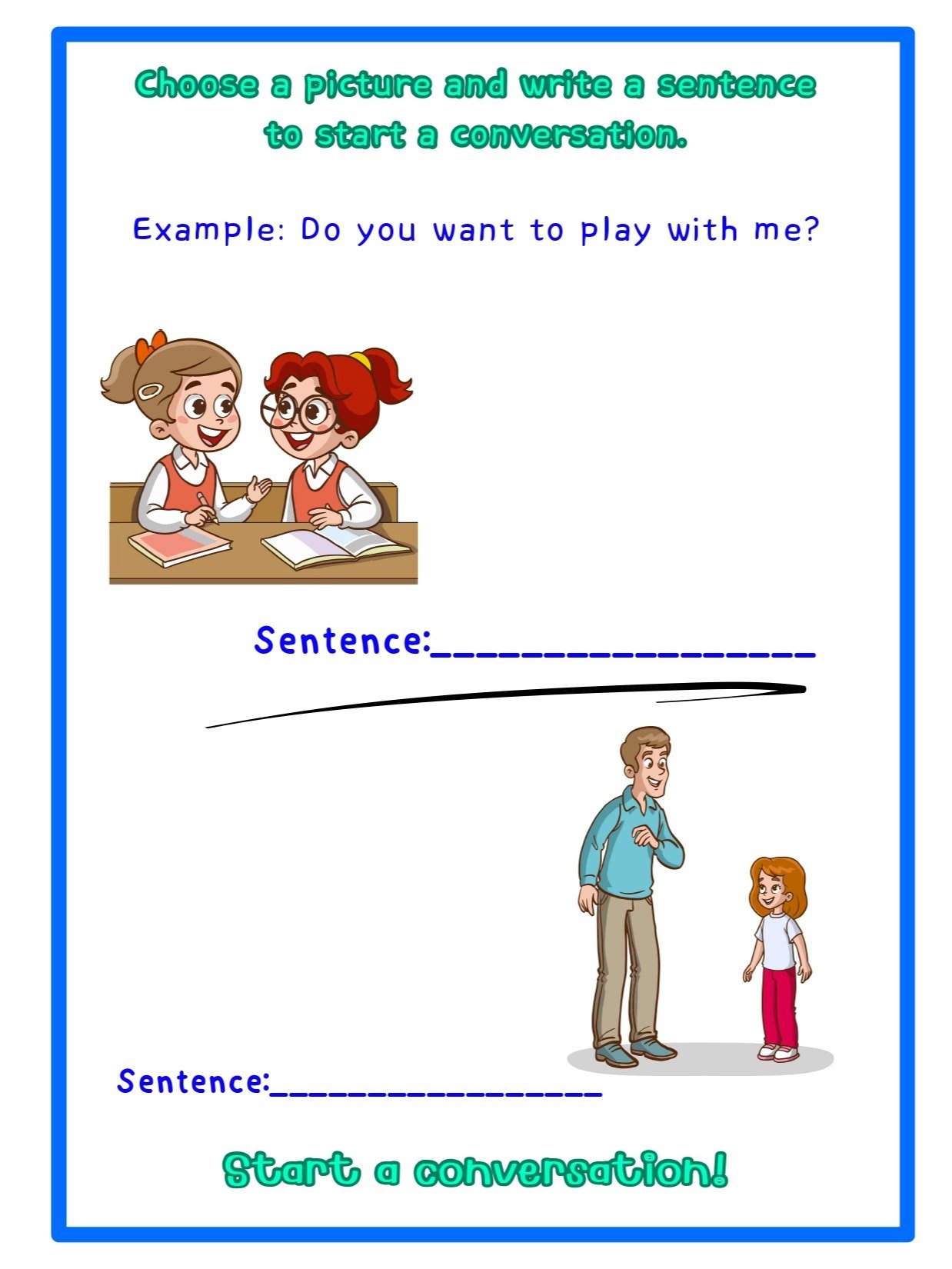 Speech Starter Printables: Free Preview Pack product image (5)