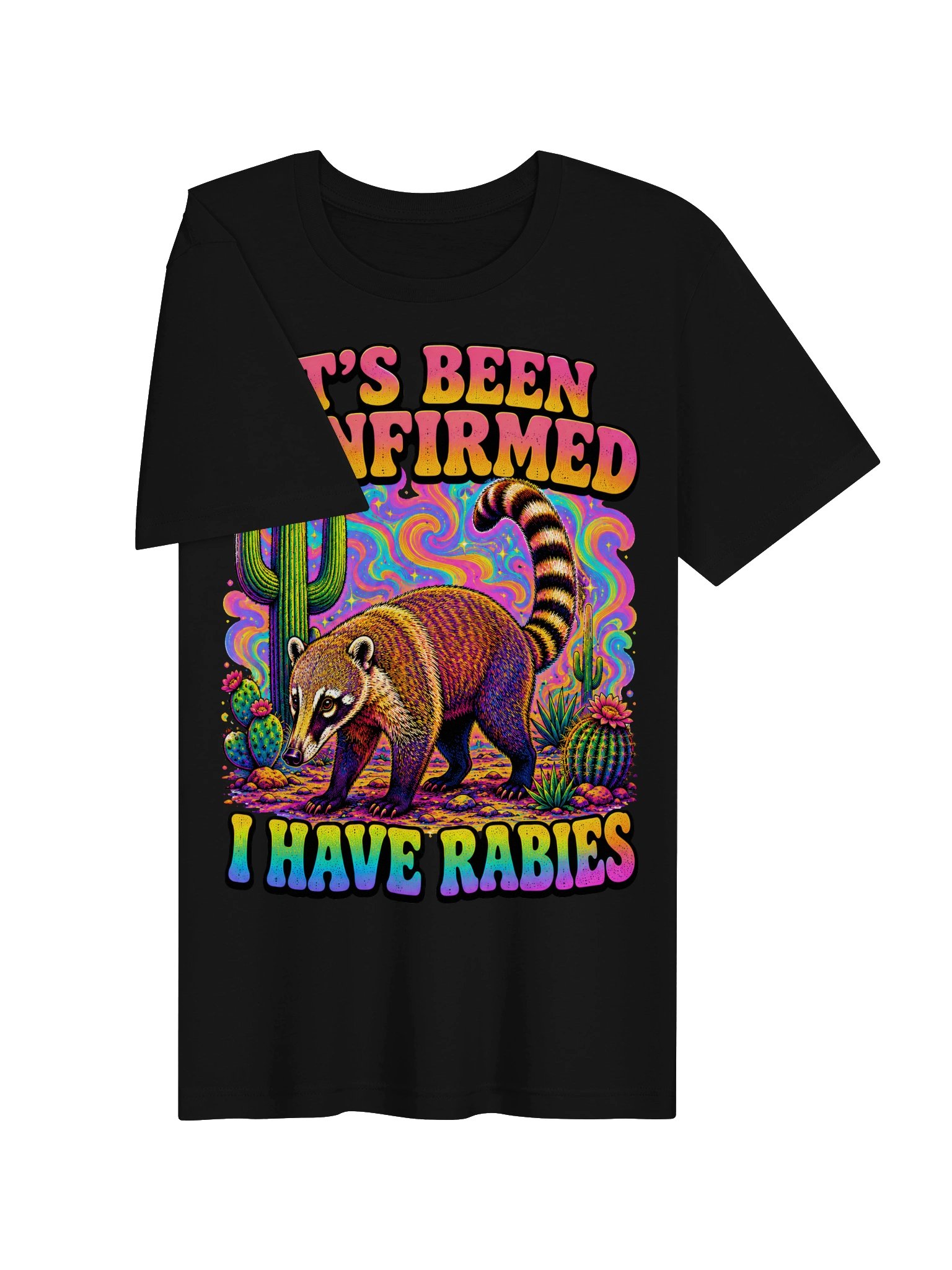 Confirmed: Rabies coatimundi Psychedelic Tee product image (24)