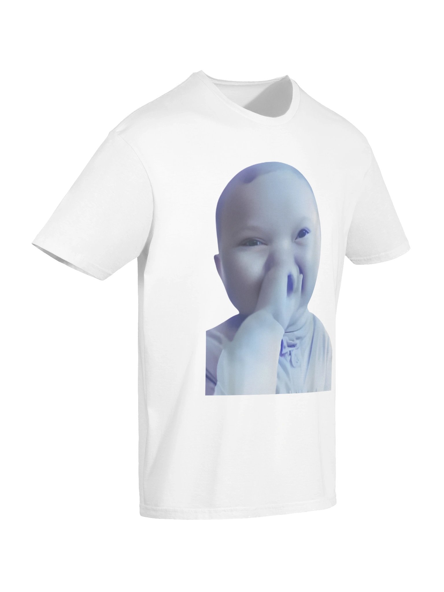AI Baby Holding Laugh Meme Trend Shirt product image (14)