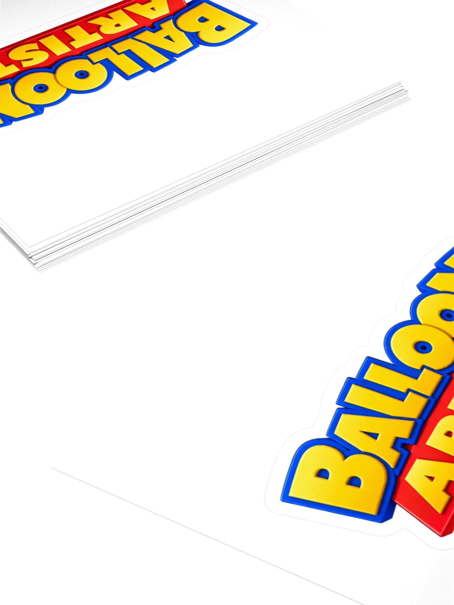 Balloon Artist Playtime Kiss Cut Sticker product image (4)