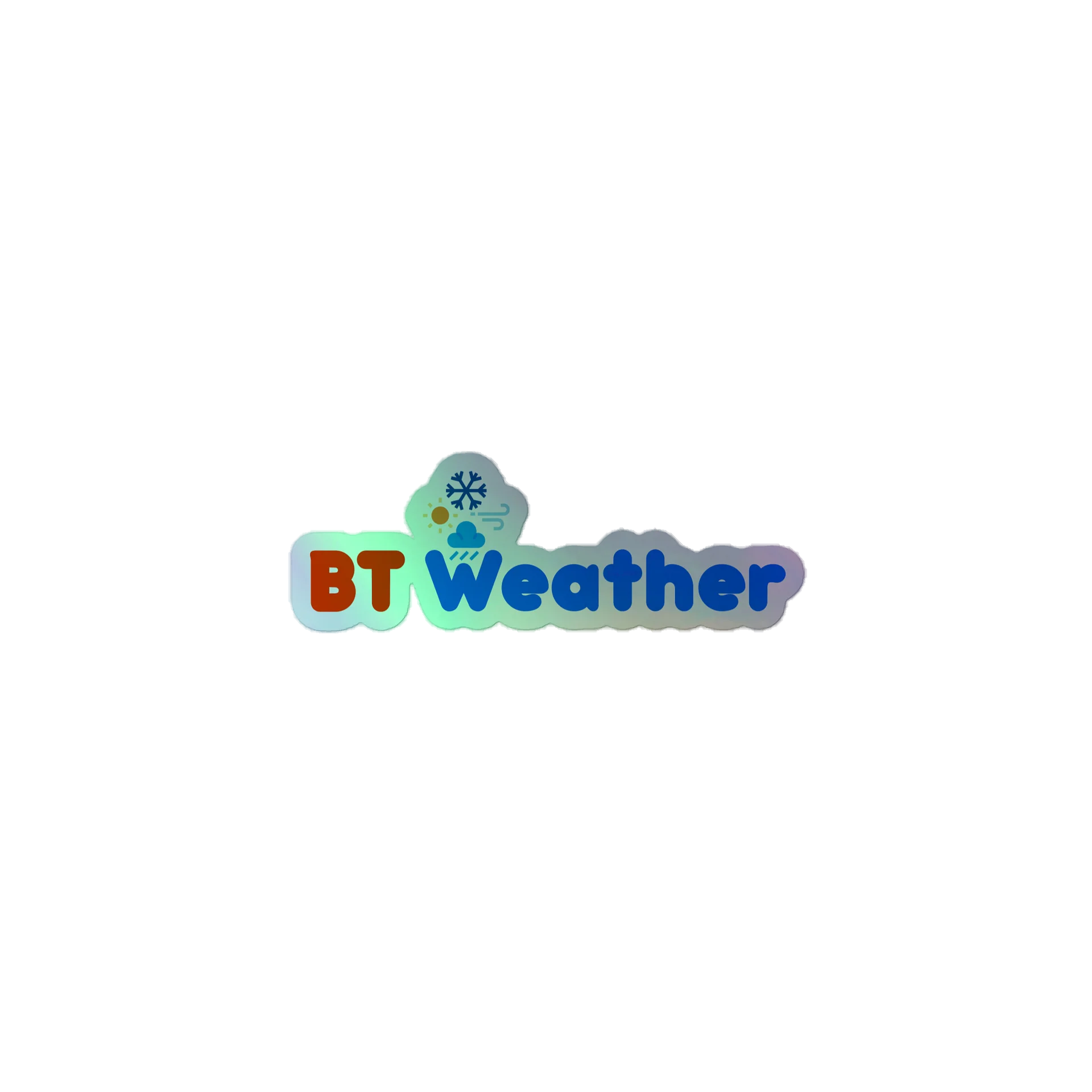 2026 BT Weather Holographic Sticker product image (1)