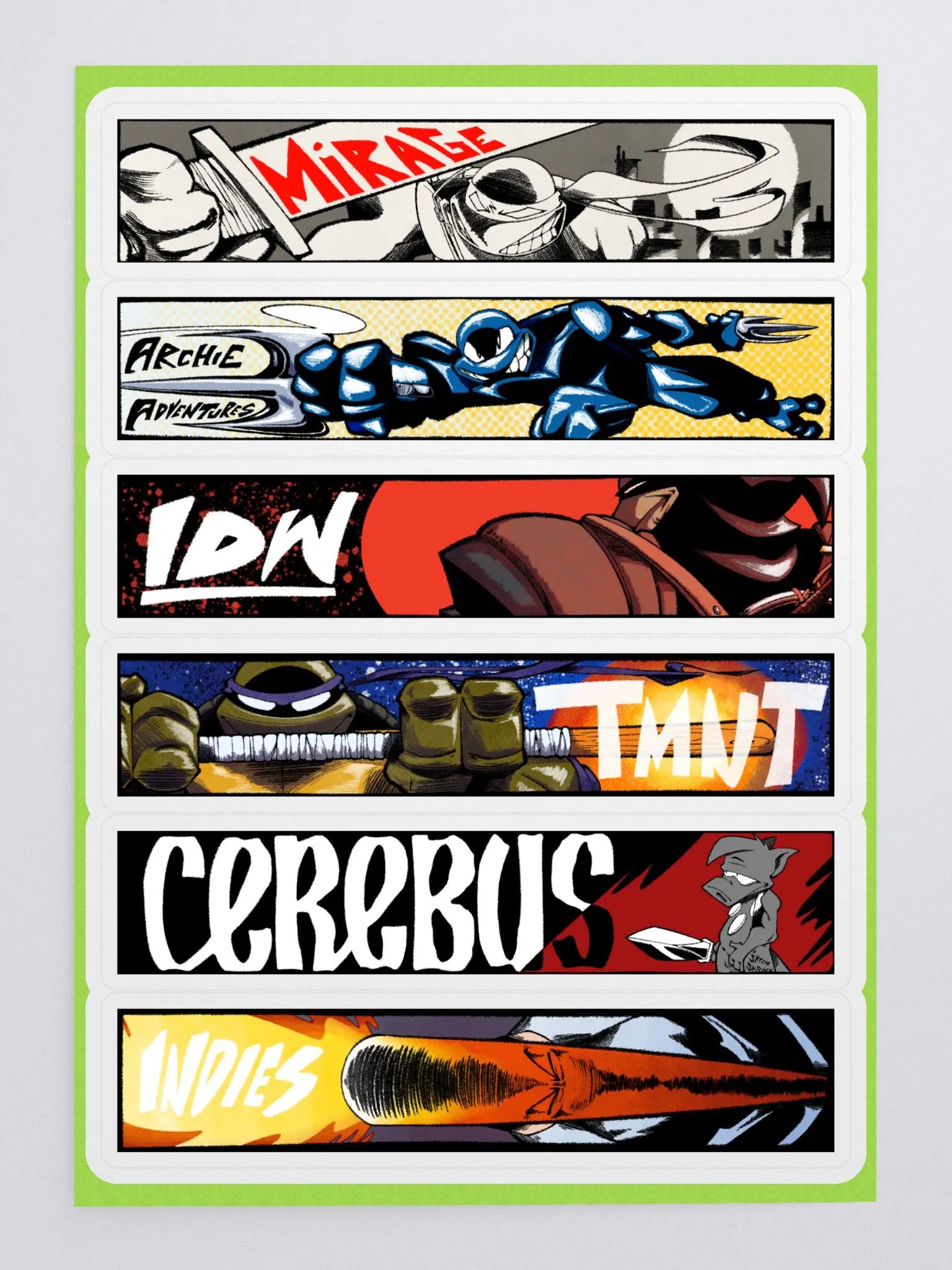 Variety Edition - Comic Box Labels product image (3)
