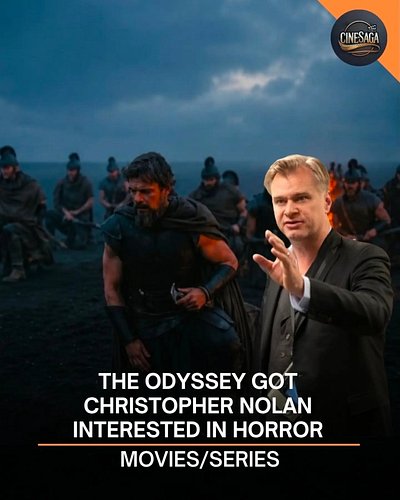 Afther using horror elements in the Odyssey, Christopher Nolan says he's more interested in making a horror film.


