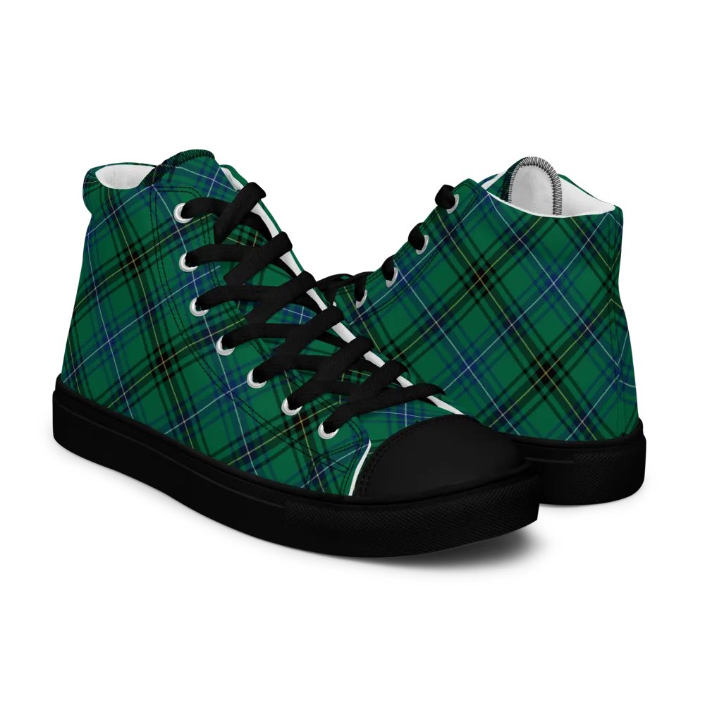 Henderson Tartan Men's High Top Shoes product image (7)