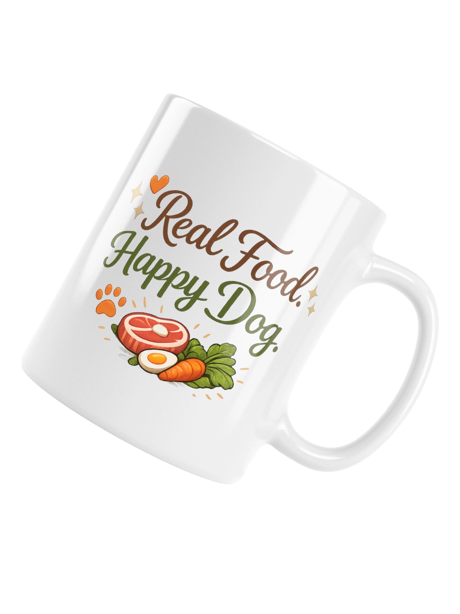 Real Food Happy Dog Mug – Fresh Fed & Raw Fed Dog Lover Gift product image (17)