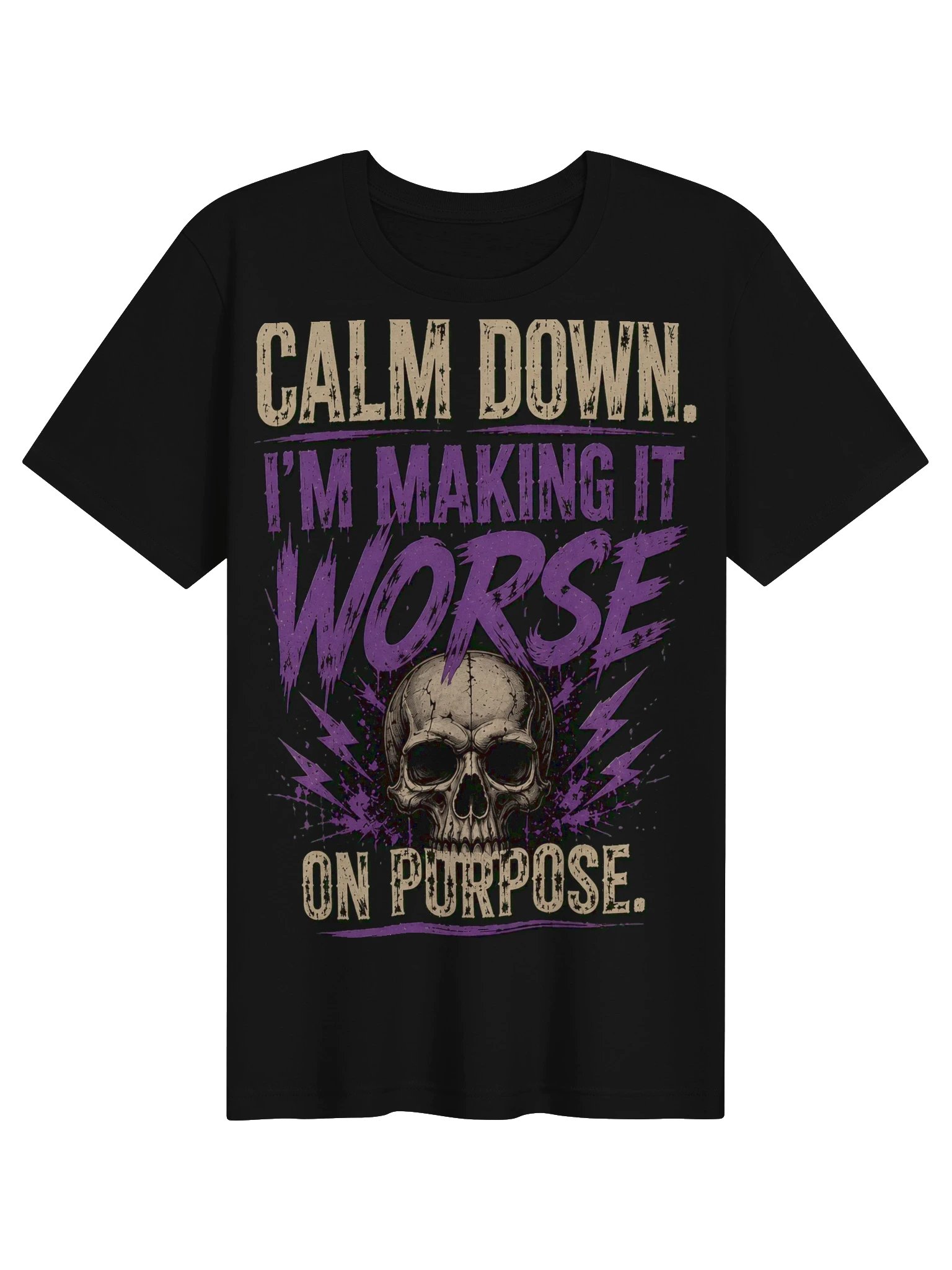 Worse On Purpose Tee product image (1)