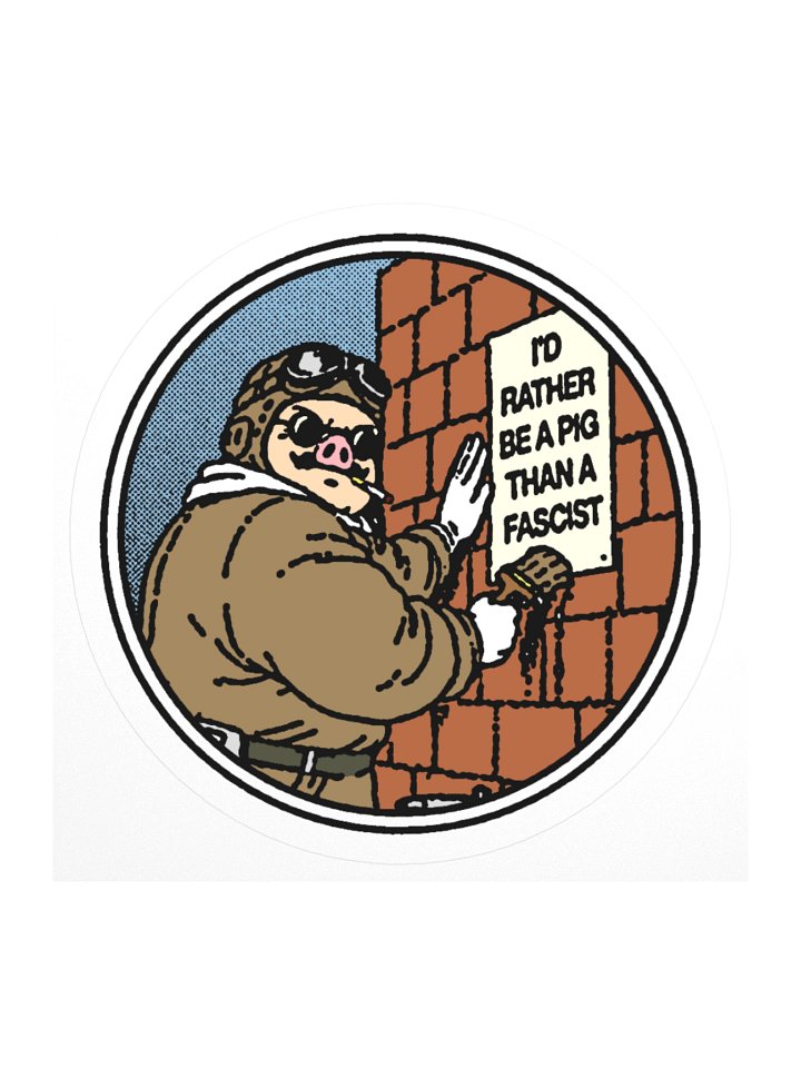 RATHER BE A PIG - Stickers product image (1)