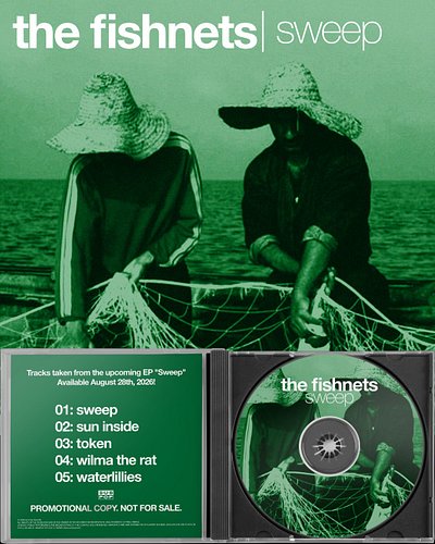 more promotional materials for the EP Sweep by The Fishnets. 

inspired by the maritime folk isolation of the Pacific Northwe...
