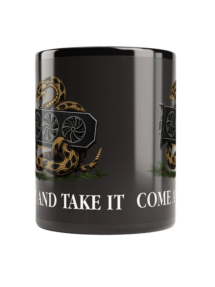 come and take it gpu 2.0 mug black (100% ceramic) product image (2)