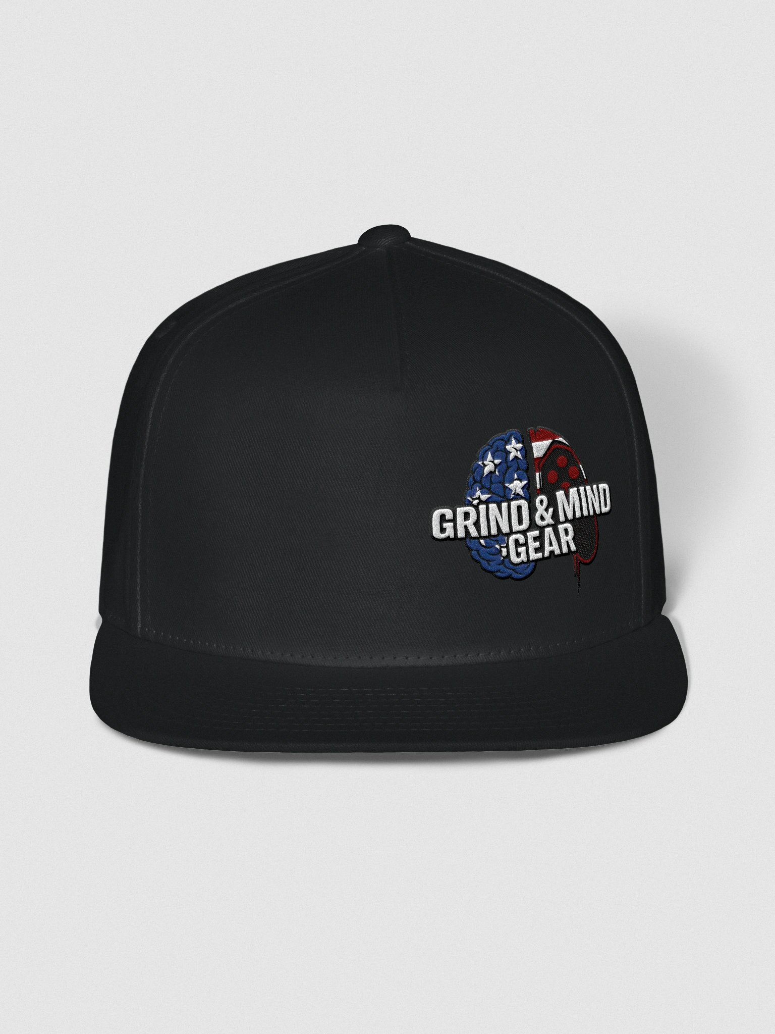 Grind And Mind Gear USA Logo Snapback Hat product image (1)