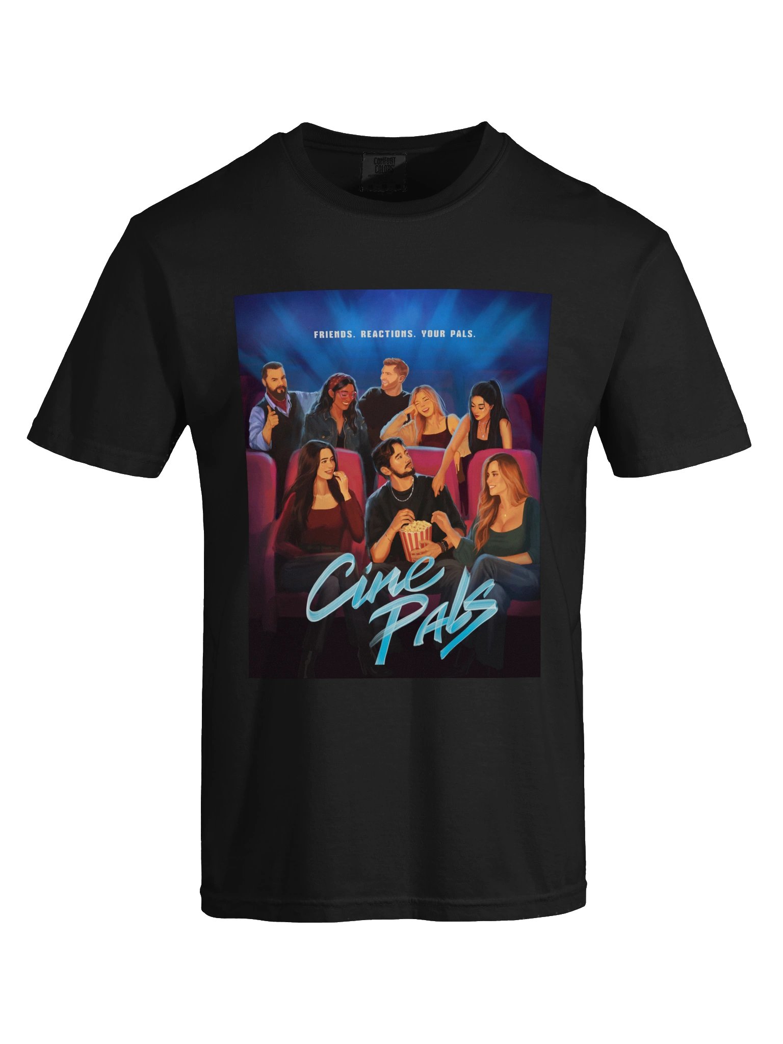 CINEPALS Movie Night Graphic Tee product image (5)