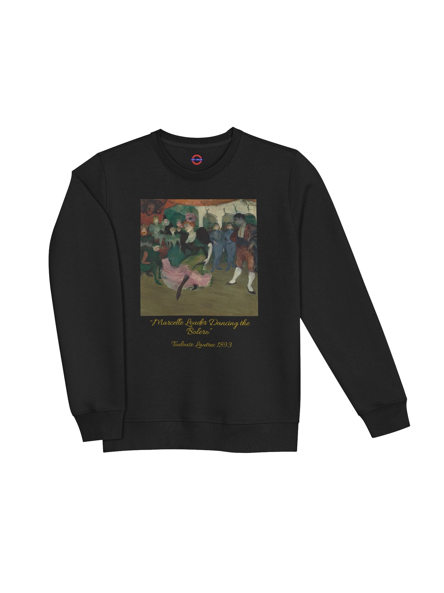 Marcelle Lender Dancing the Bolero — Toulouse-Lautrec Wearable Art Sweatshirt product image (12)