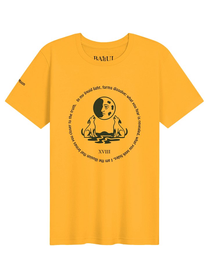 The Moon - ArcanaPop T-Shirt – Where Tarot Magic Meets Pop Art product image (1)