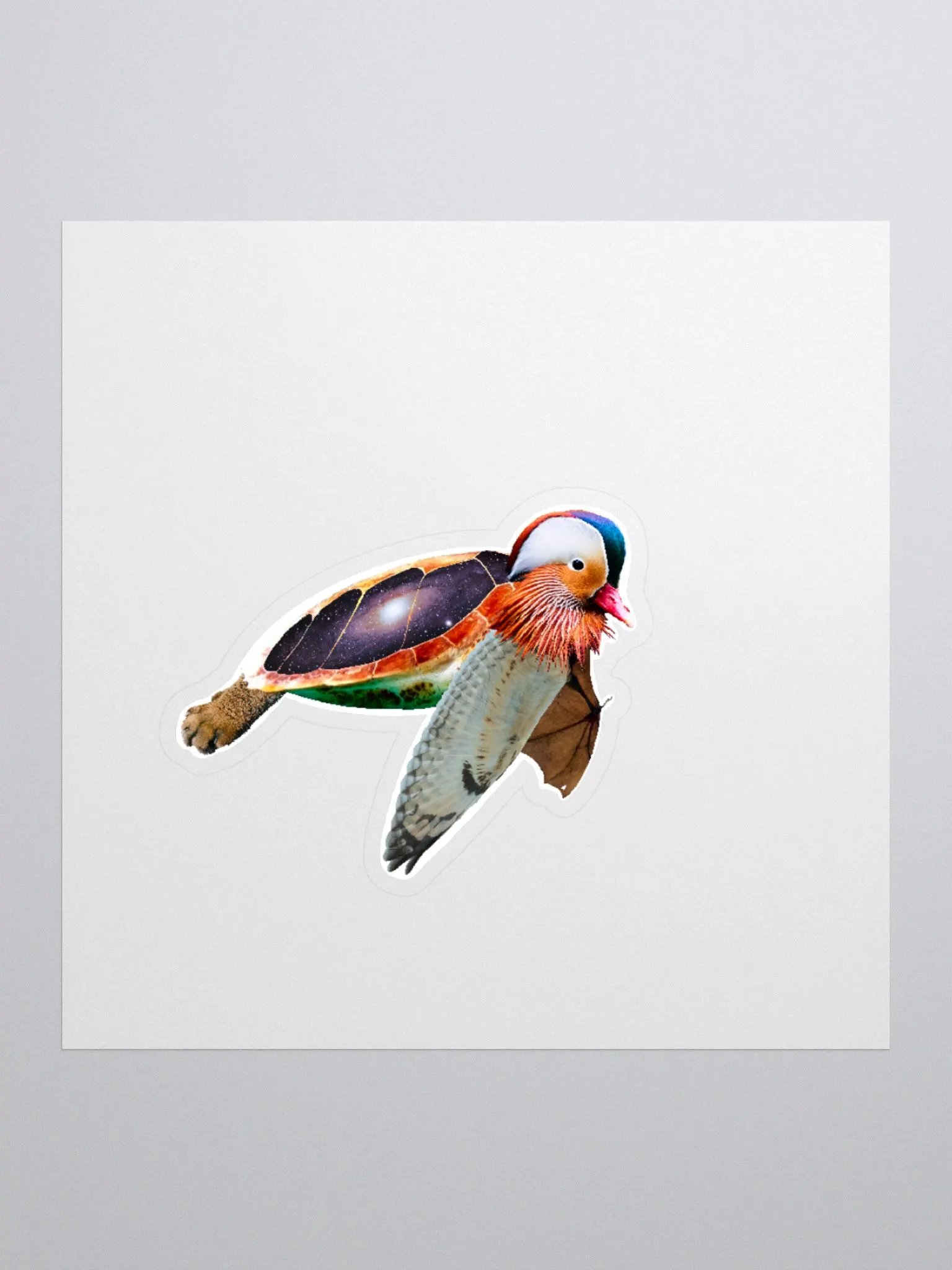 The Cosmic Durtle Sticker product image (1)