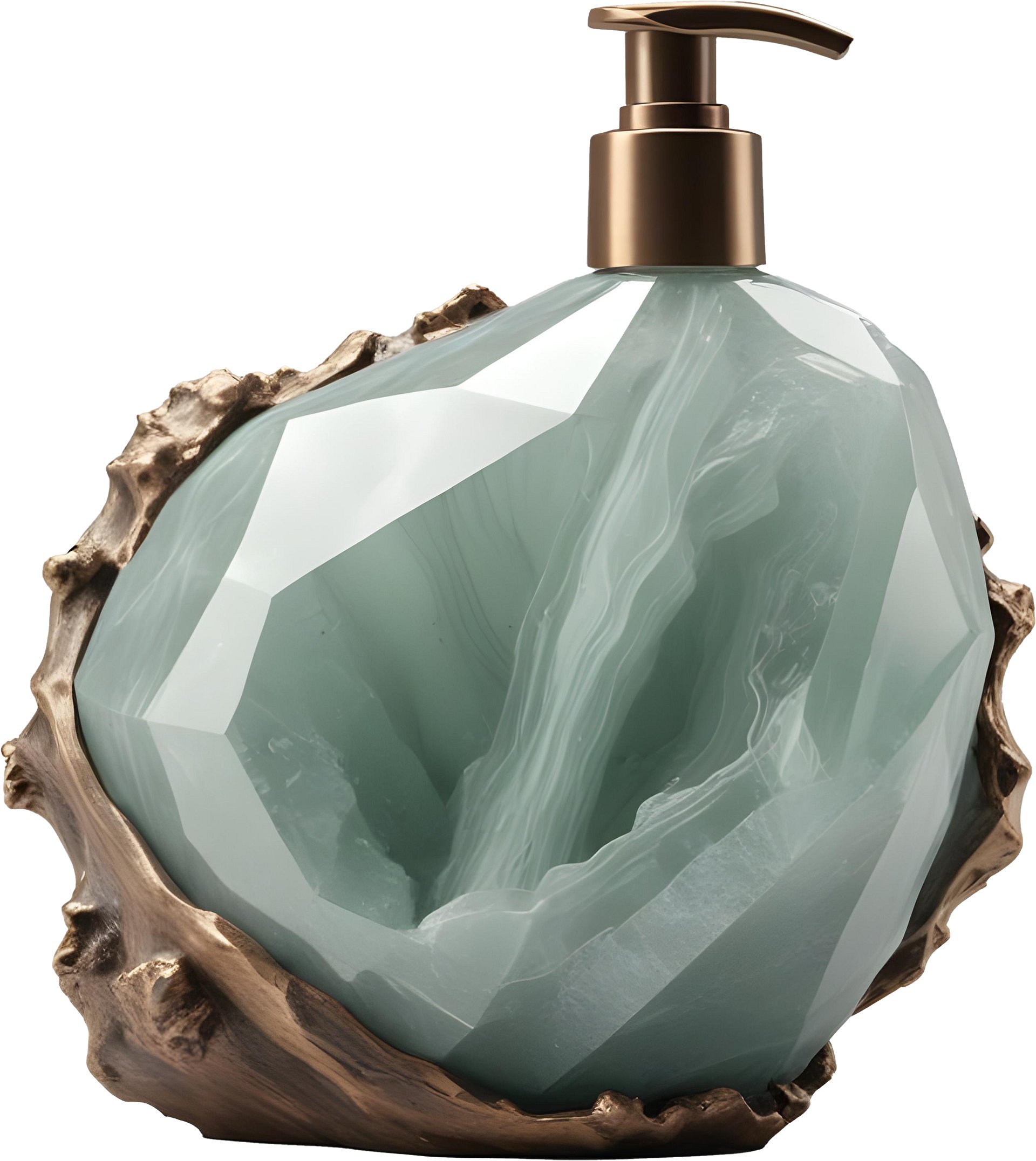 Zen Jade Spa Décor Set – 9 Elegant Pieces + Mystery Gift, PNG product image (4)