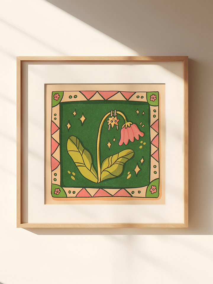 Playful Summer Star - Print product image (1)