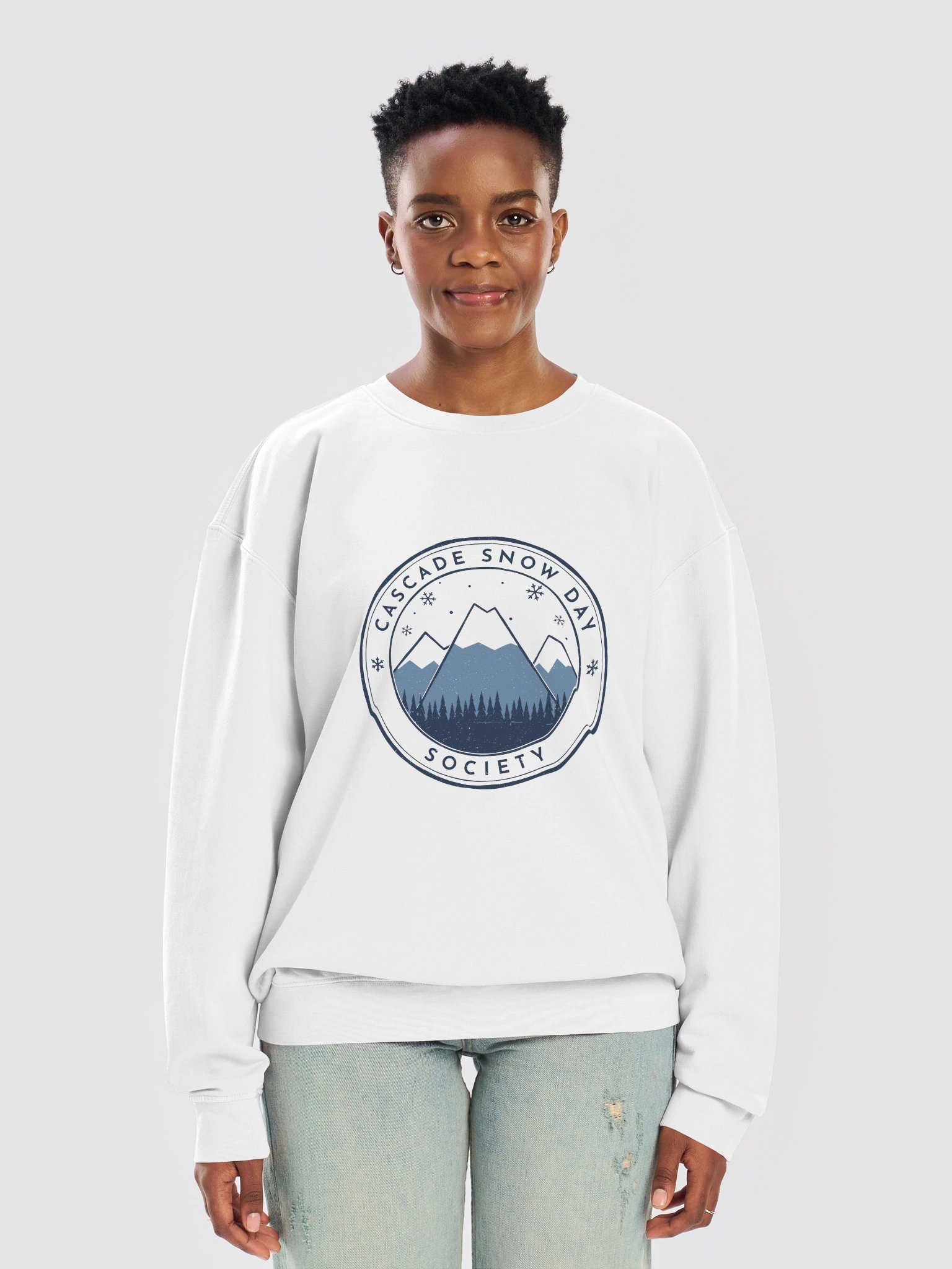 Cascade Snow Day Society Crewneck product image (57)