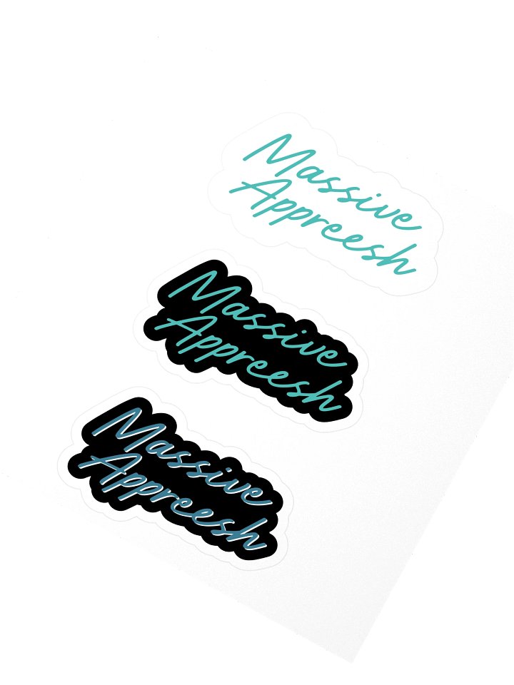 Massive Appreesh Retro Stickers product image (2)