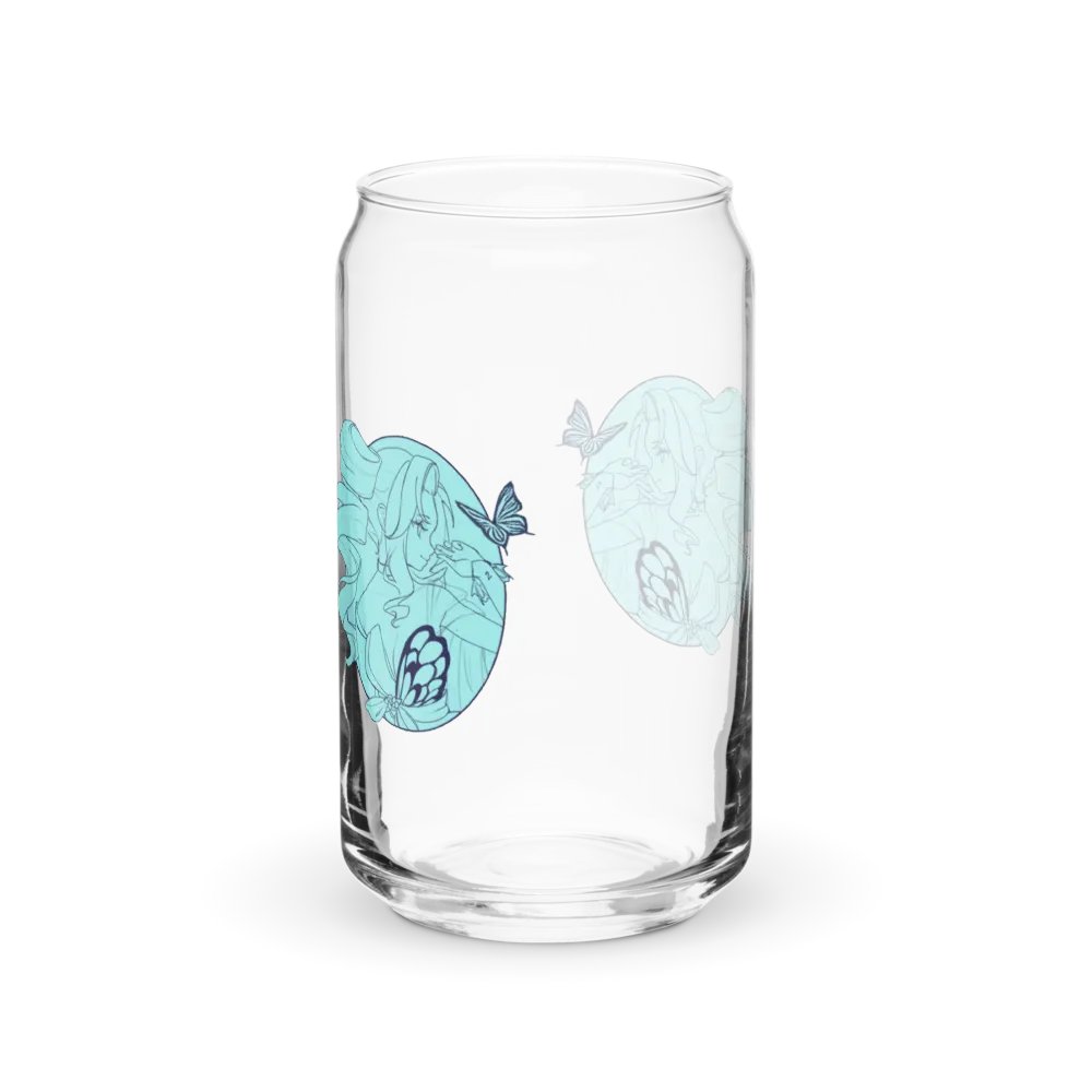 Pixie Stain Class Can shaped cup! w/straw product image (2)