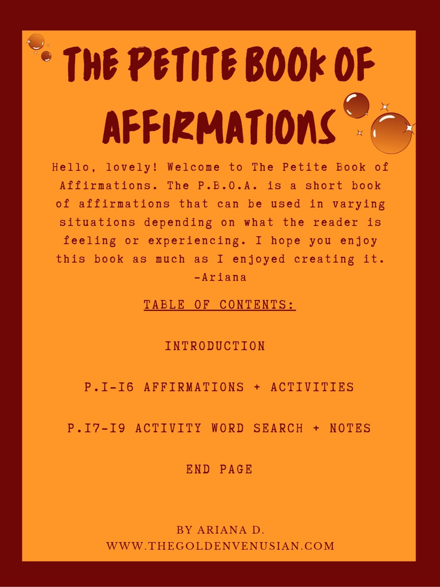 The Petite Book of Affirmations product image (2)